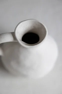 Vase - Porselen H29,3cm Hvit