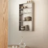 Vegghylle - Taper Wall Shelf, Stainless Steel
