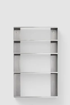 Vegghylle - Taper Wall Shelf, Stainless Steel