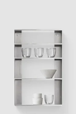 Vegghylle - Taper Wall Shelf, Stainless Steel