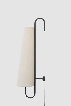 Vegglampe - Ancora Wall Lamp 100 Black/Natural