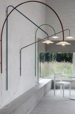 Vegglampe - Hanging Lamp N2 75x180cm Unlaquered Steel