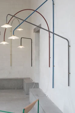 Vegglampe - Hanging Lamp N2 75x180cm Black