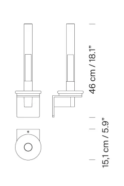 Vegglampe - Sylvestrina
