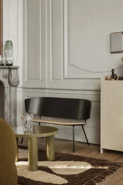 Veggteppe - Abstract Rug 80x120cm Brown/Off-white