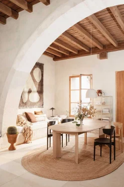 Veggteppe - Abstract Rug 80x120cm Brown/Off-white