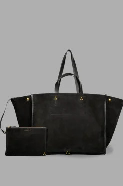 Veske - Leon L Noir Split Suede