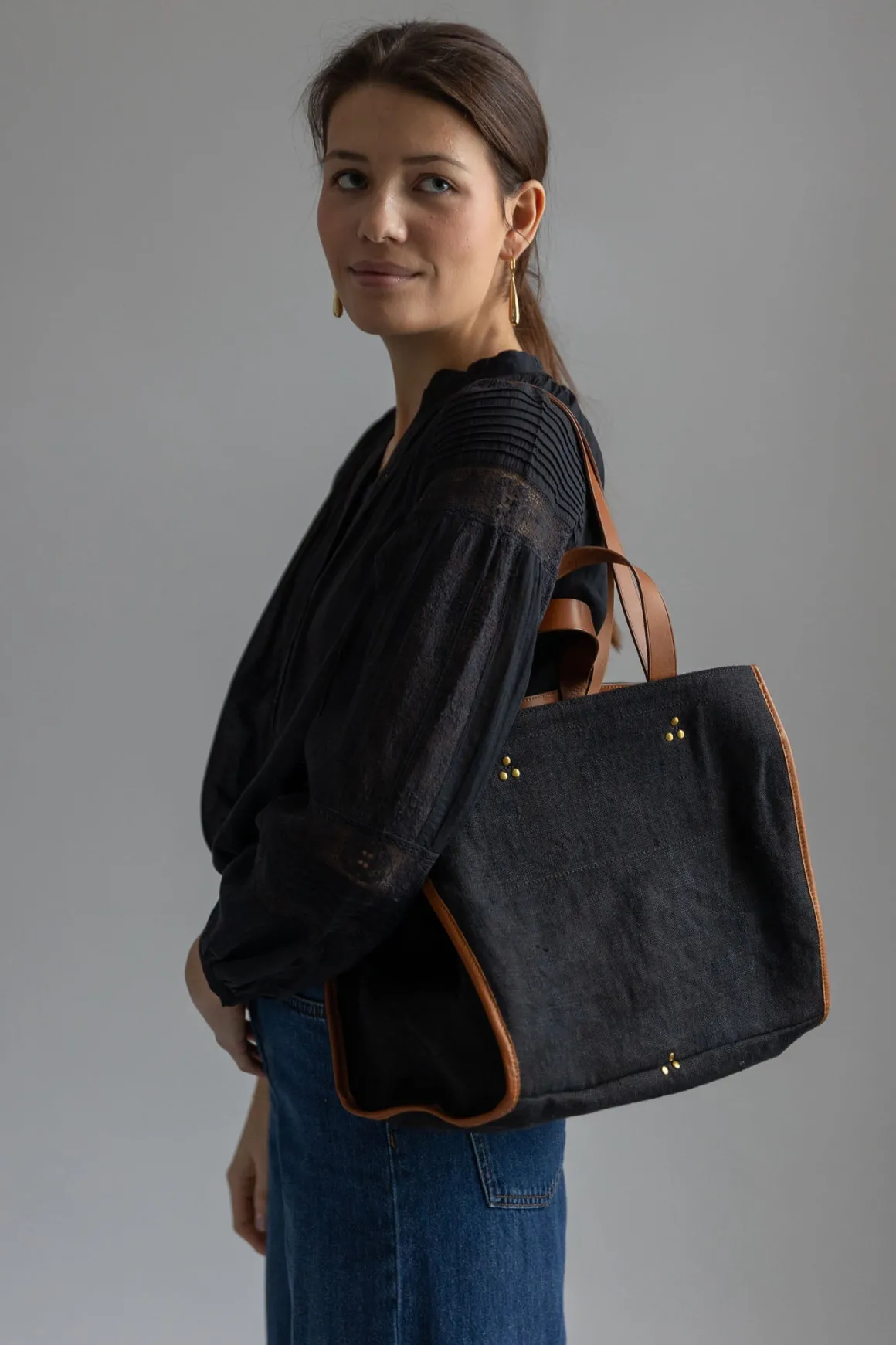 Veske - Leon M Lin Noir Black