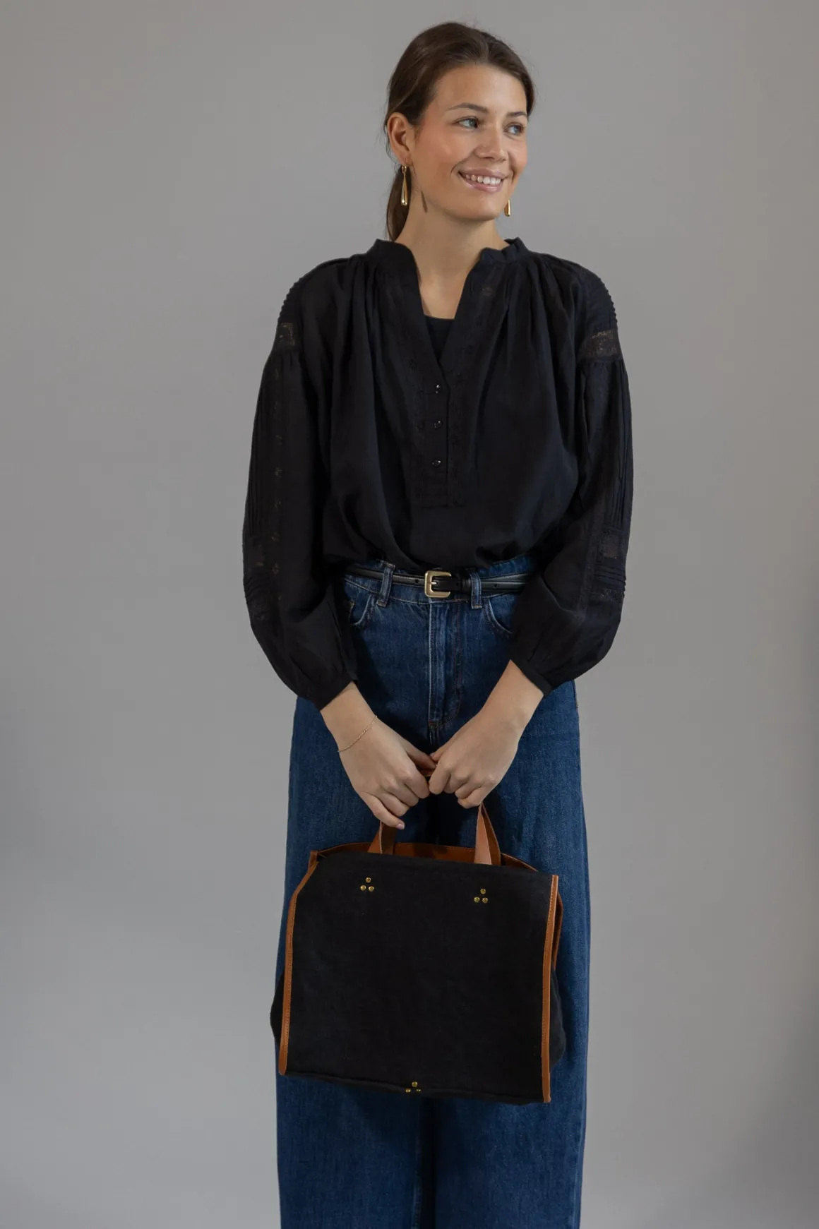 Veske - Leon M Lin Noir Black