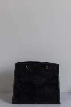 Veske - Leon M Noir Split Suede