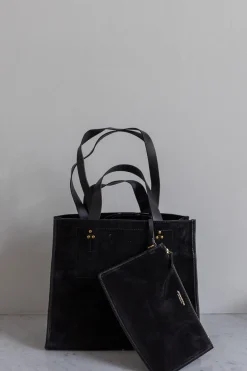 Veske - Leon M Noir Split Suede