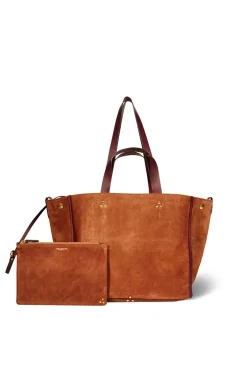 Veske - Leon M Tabac Split Suede