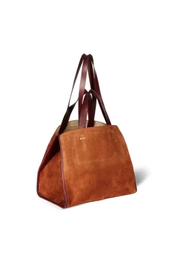 Veske - Leon M Tabac Split Suede