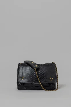 Veske - Lulu M Noir Python