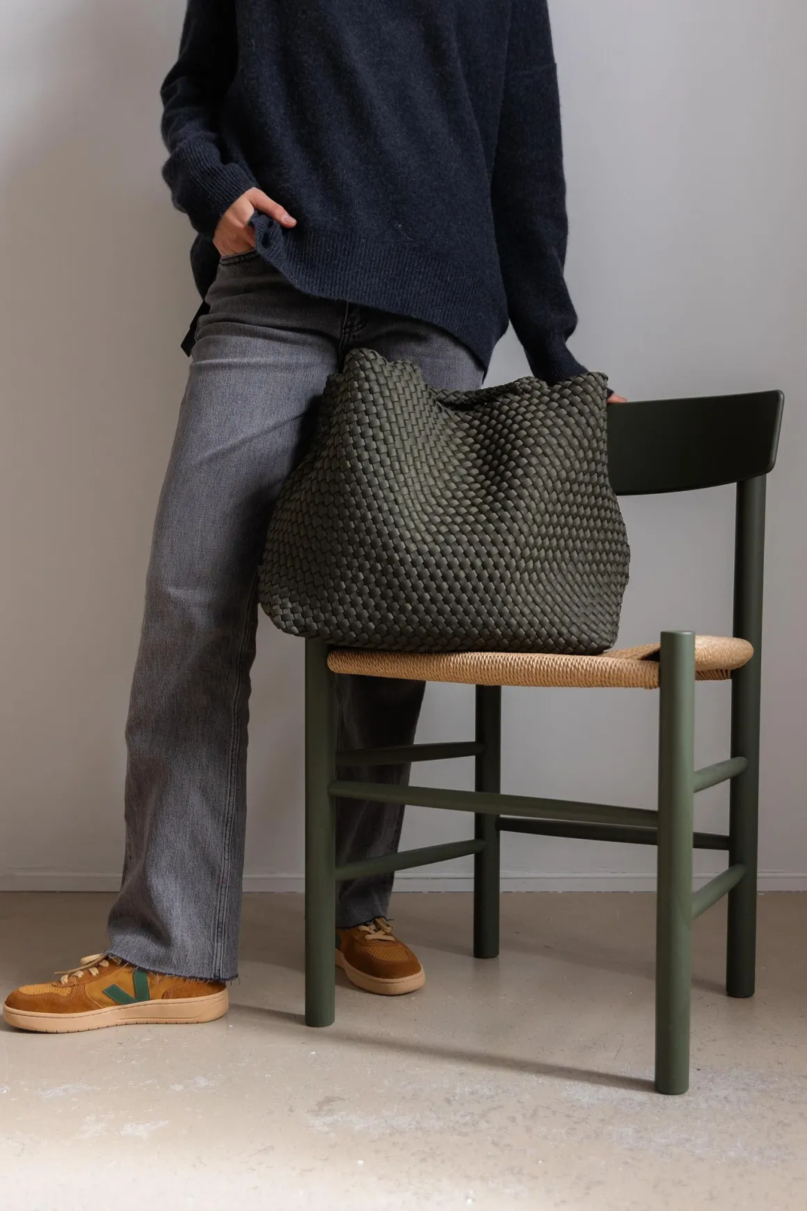 Veske - St. Barths Large Tote Olive