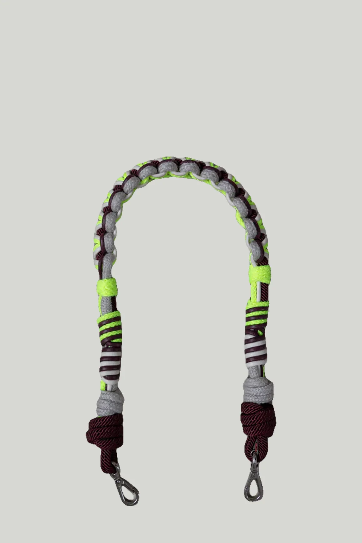 Veskestropp - Alice Fluo Yellow u0026 Natural mix